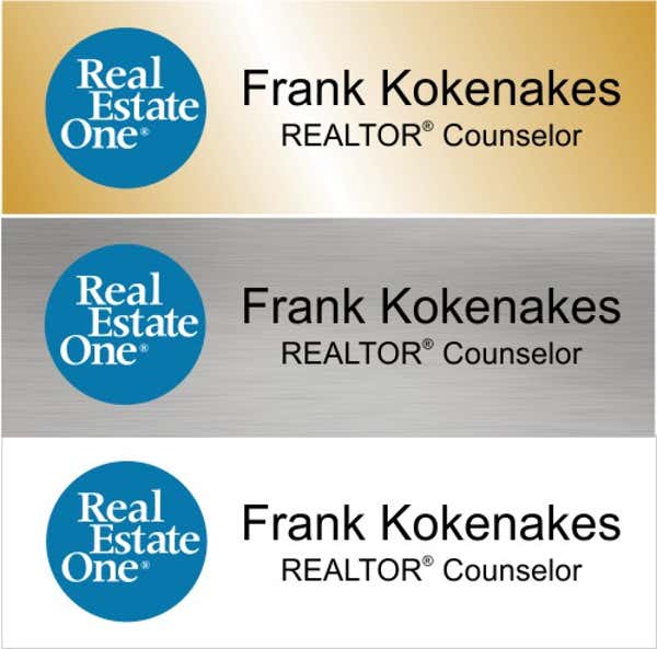 Real Estate One Name Tag - 2 Lines
