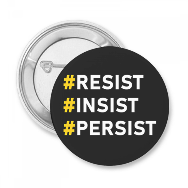 Hashtag Resist Button