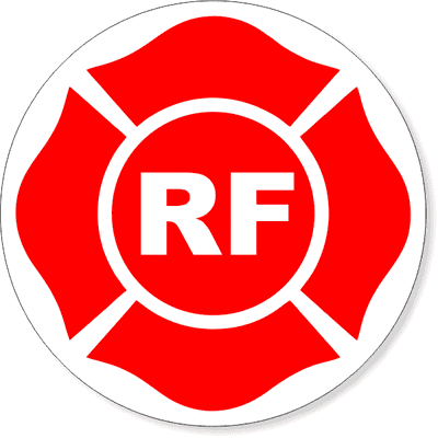 (RF) 9" Round Floor Truss Construction Decal
