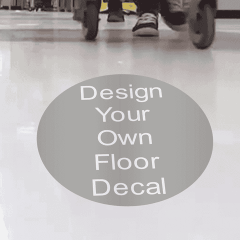 Design Your Own Round Floor Decal
