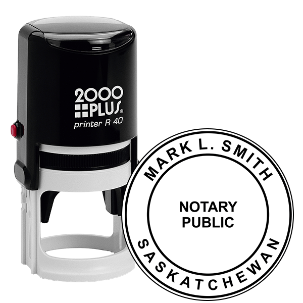Saskatchewan Notary Stamp