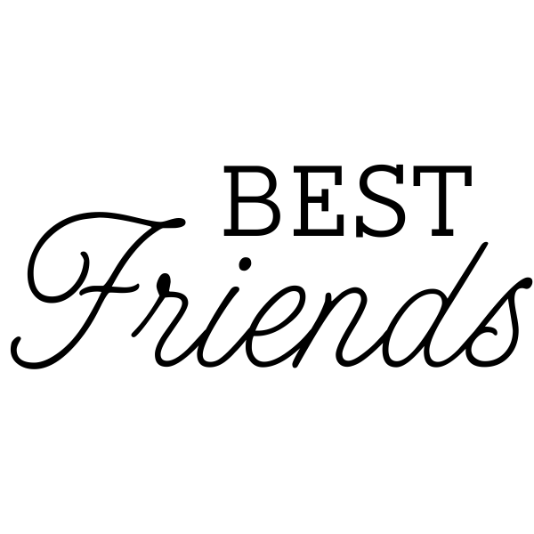 Best Friends Craft Stamp