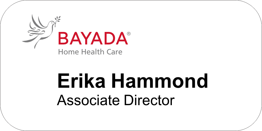 Bayada Healthcare Name Tag