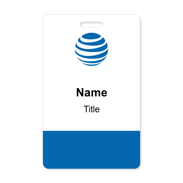 Spring Mobile AT&T Double Sided Badge