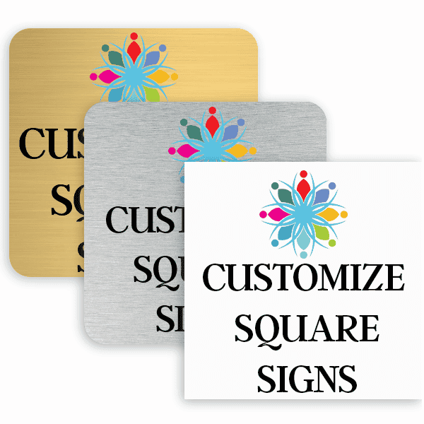 Square Full Color Signs