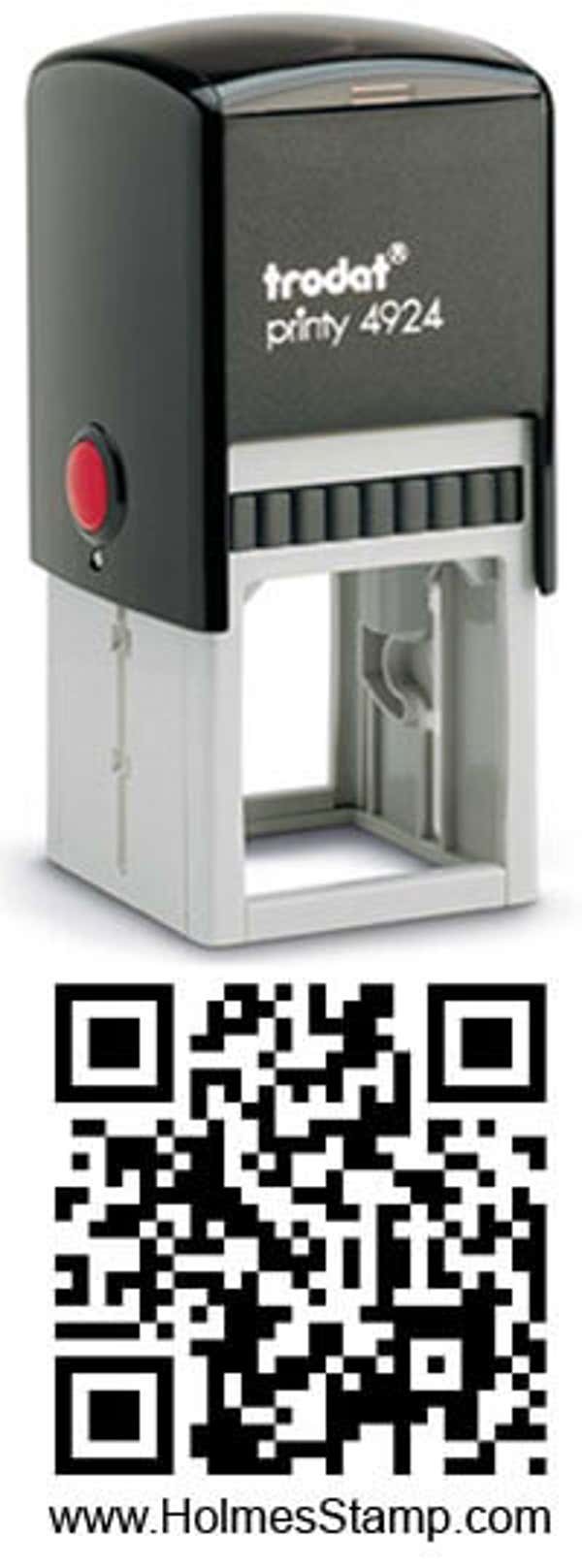 Square QR Code Stamp