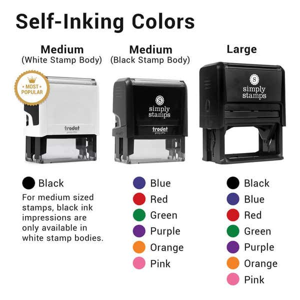 Self-Inking Colors