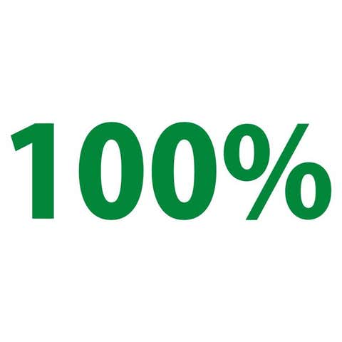 100% Teacher Grading Stamp