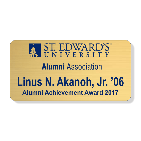 St. Edward's Alumni Association Name Tag