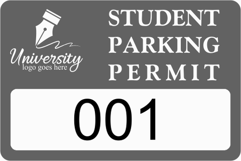 Student Parking Decal