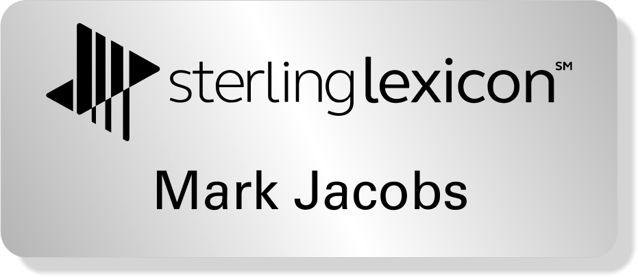 Suddath - Sterling Lexicon Name Tag