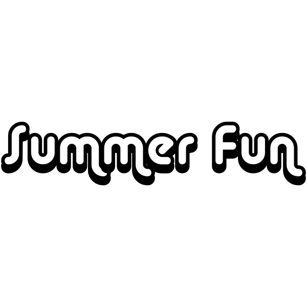 Summer Fun Craft Stamp