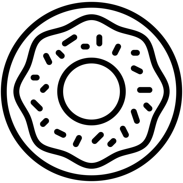 Donut Craft Stamp