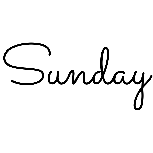 Sunday Journal Stamp