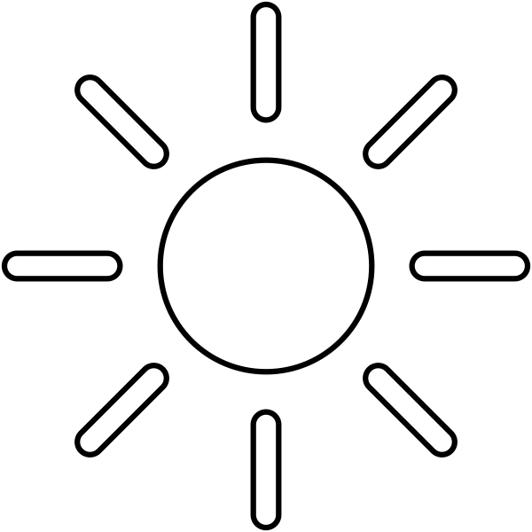 Sunny Weather Journal Stamp