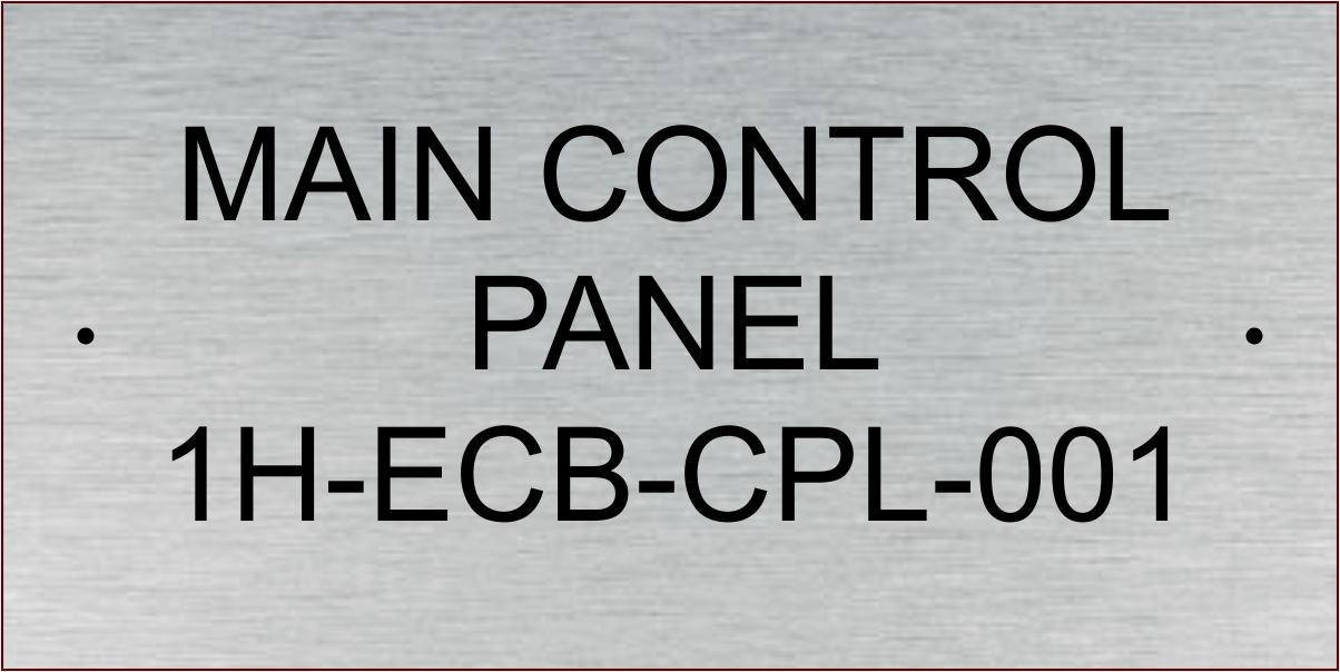 Sun State Systems 3 Line Plate 2X4
