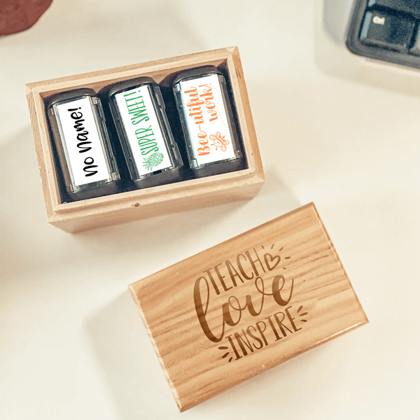 Teach, Love Inspire Stamp Box Set