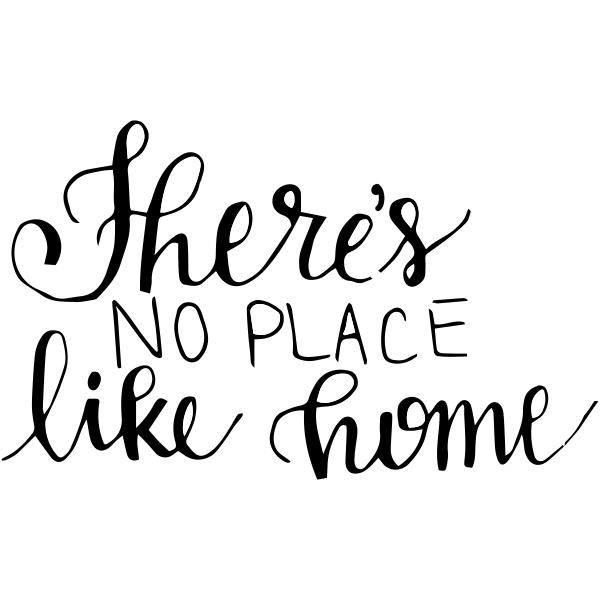 There's No Place Like Home Stamp