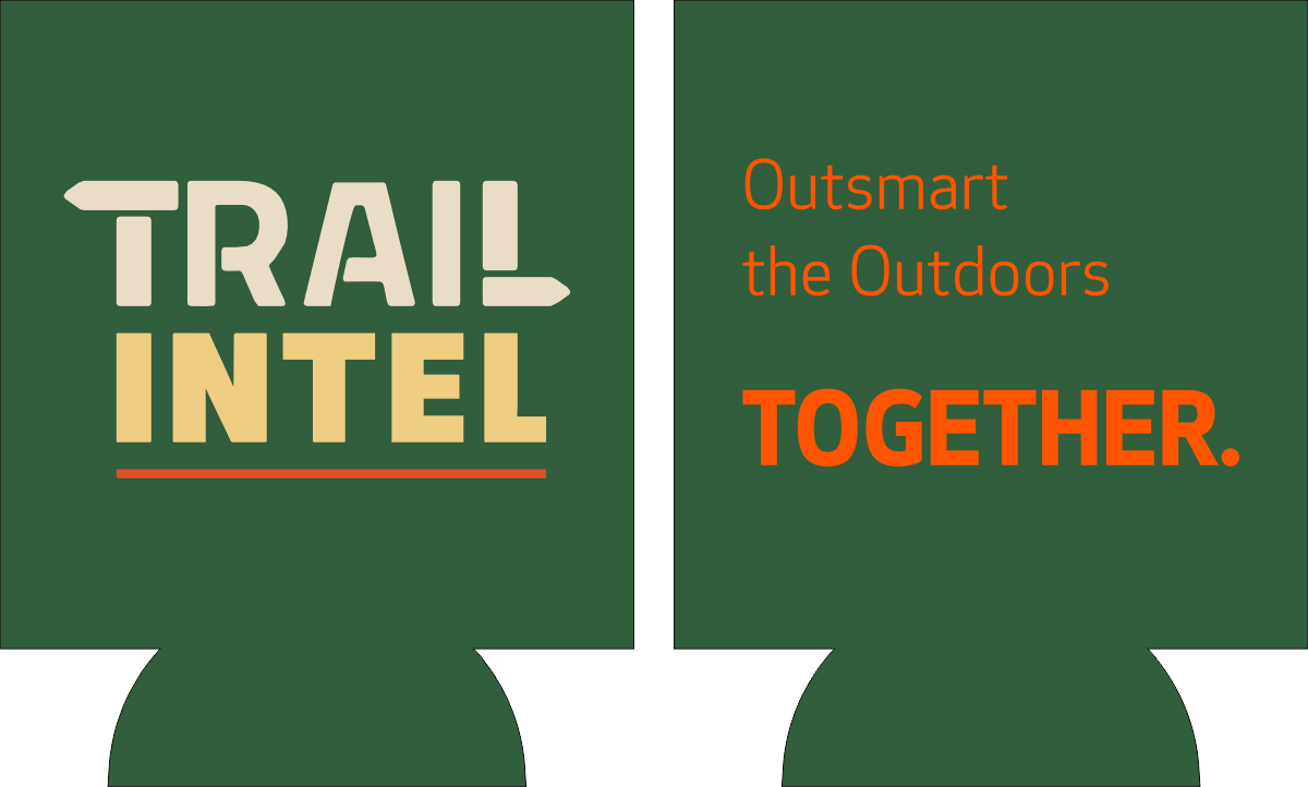 Trail Intel Green Koozie