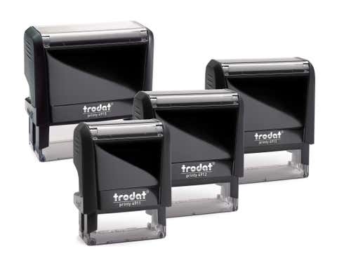 Trodat Rectangular Self Inking Stamp - Holmes Custom