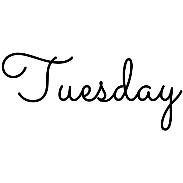 Tuesday Journal Stamp