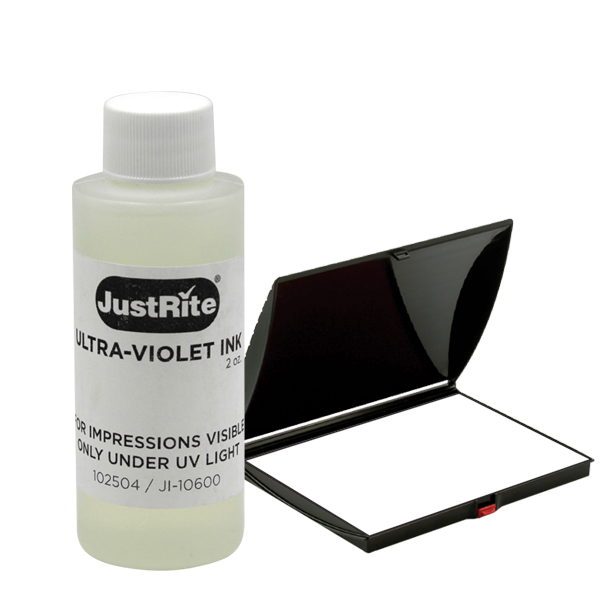 Ultra Violet (Invisible) Ink Refill Bottle With Dry Pad