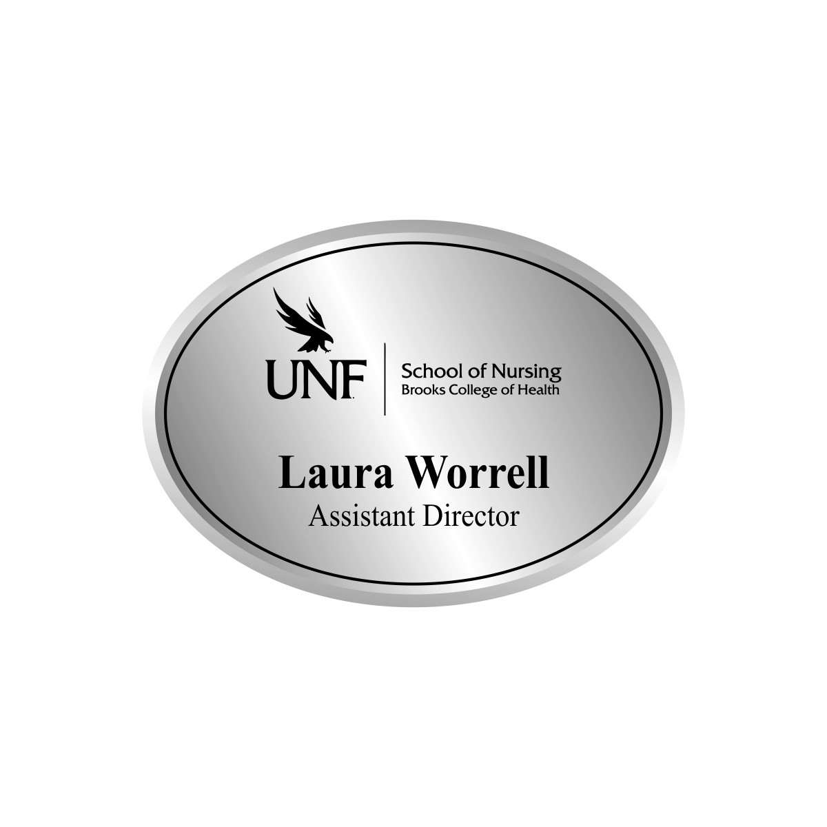 UNF School of Nursing Brooks College of Health Framed Badge 2