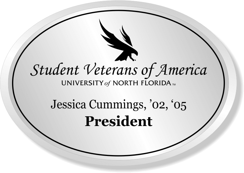 UNF Student Veterans Badge