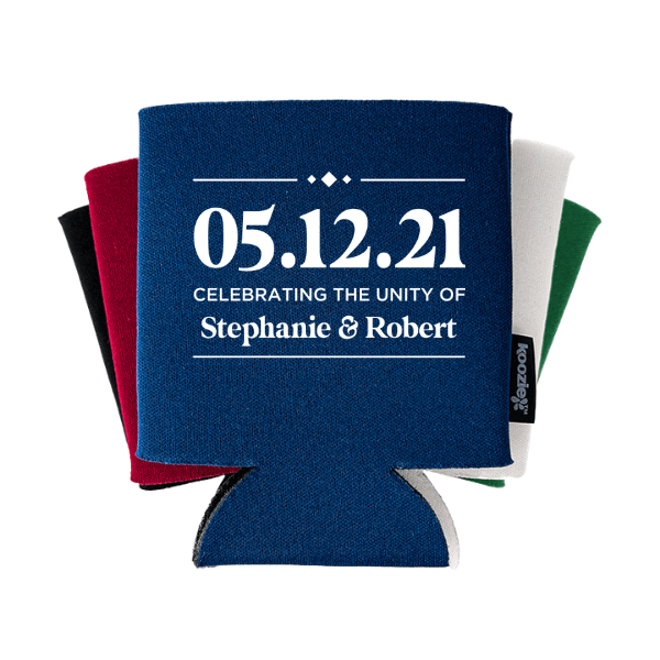 Koozie® Celebrating Unity Wedding Drink Cooler