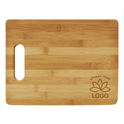 Wood Cutting Board With Engraved Company Logo