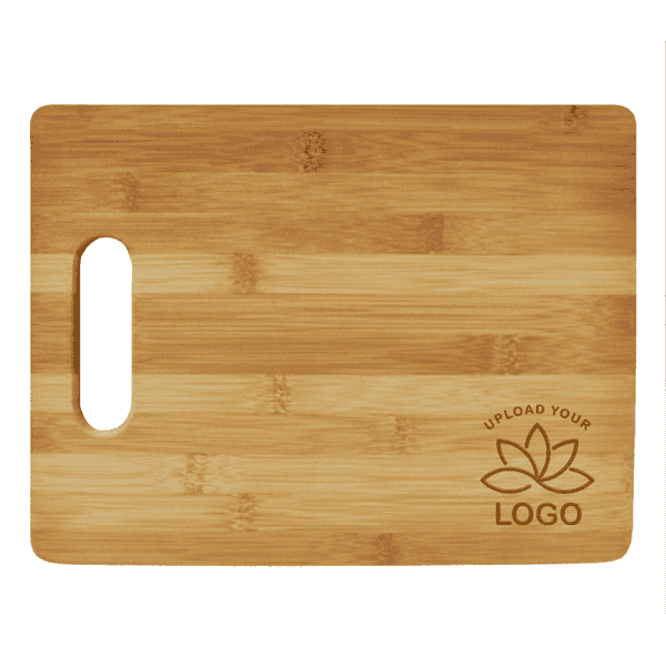 Wood Cutting Board With Engraved Company Logo