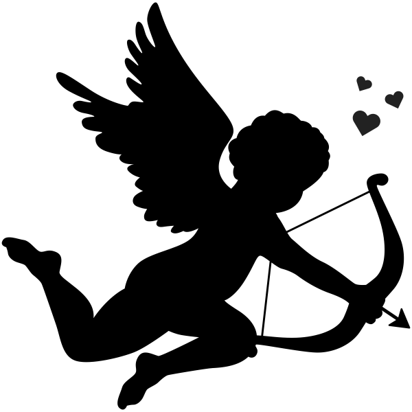 Cupid Valentine Love Craft Stamp
