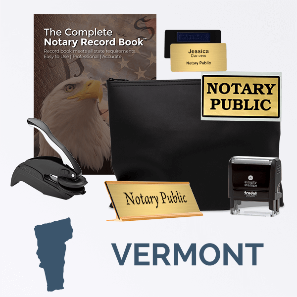 Vermont Deluxe Notary Kit