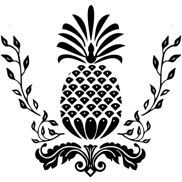 Victorian Pineapple Craft Stamp