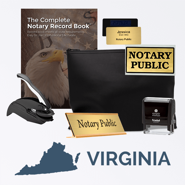 Virginia Deluxe Notary Kit