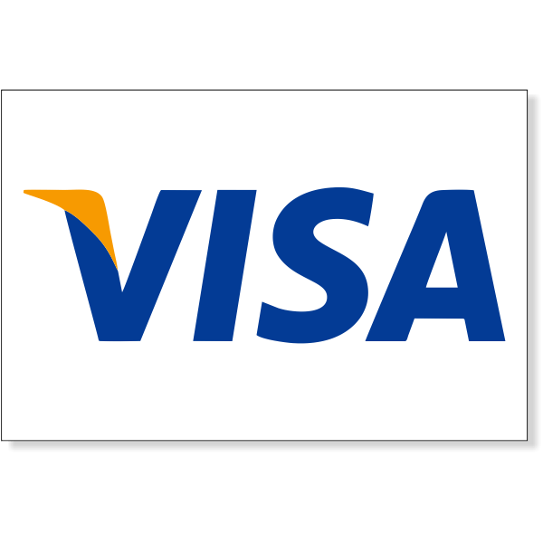 Visa Decal | 2" x 3" 