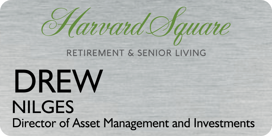 Voralto Harvard Square 3-Line Name Tag without Year