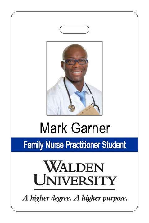 Walden University Photo ID - Vertical Style 3