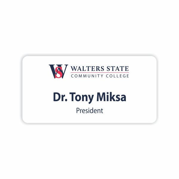 Walters State Community College Name Tag