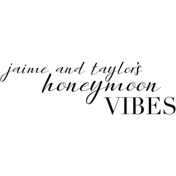 Custom Honeymoon Vibes Craft Stamp