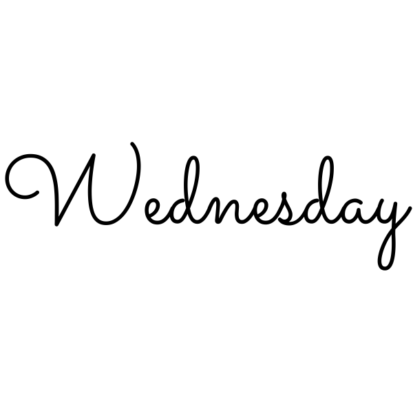 Wednesday Journal Stamp