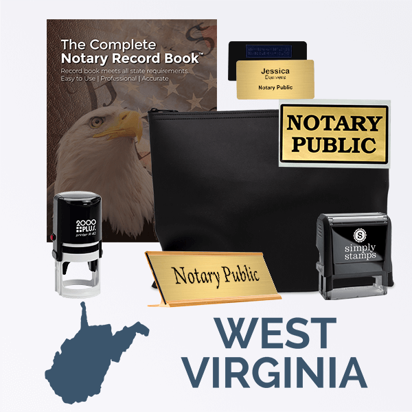 West Virginia Deluxe Notary Kit