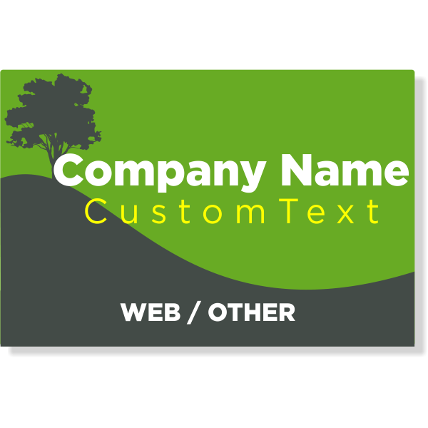 Yard Service Magnetic Sign | Set of 2