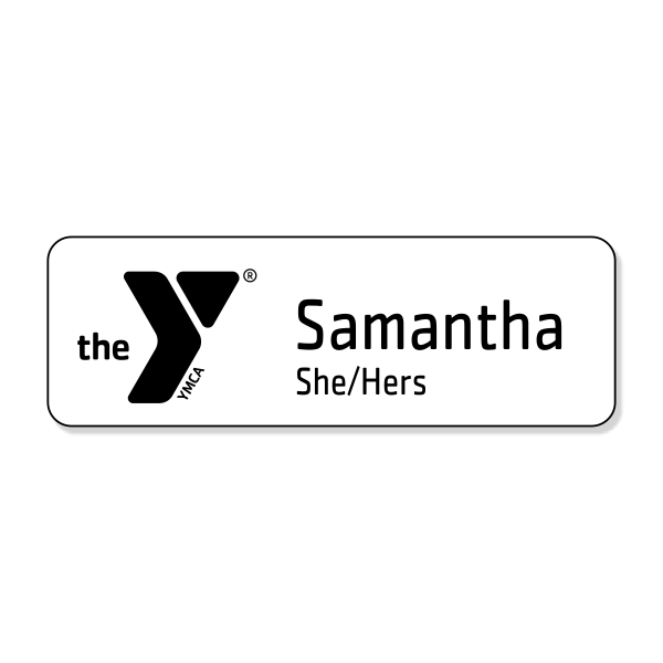 YMCA of the Greater Twin Cities - 2 Line Name Tag