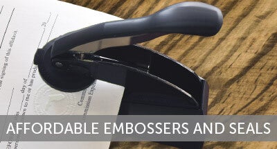 Embossers and Seals