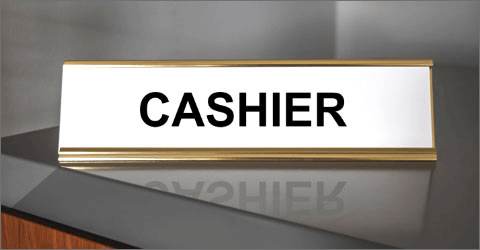 Desk & Cubicle Name Plates