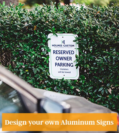Design an Aluminum Sign