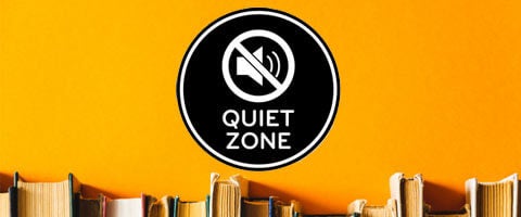 Quiet Please School Sign