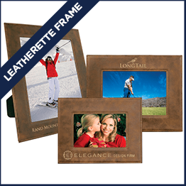 Faux Leather Picture Frames
