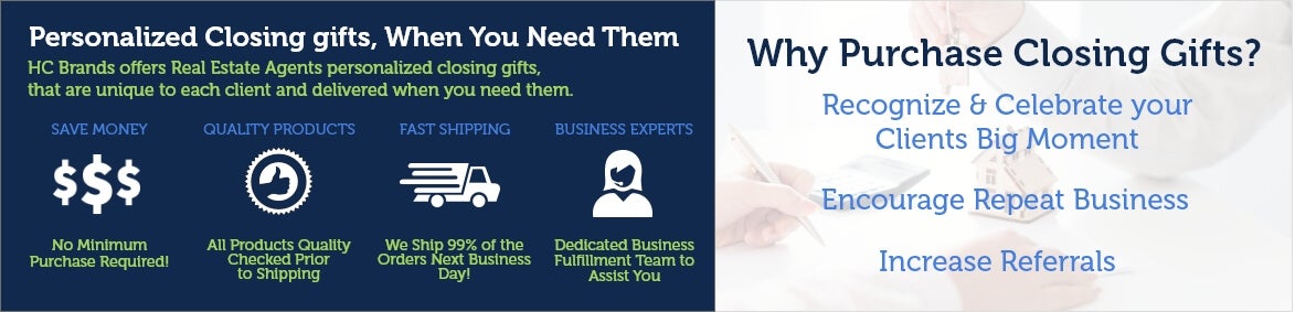 Real Estate Gifts Value Prop Banner